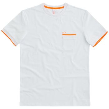 Sun68 Camiseta q-nol-61063 para hombre