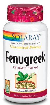Solaray Fenogreco 350Mg 90 Cápsulas Vegetales