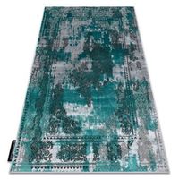 alfombra de luxe moderna 6827 abstraccion vintage - structural verde 120x170 cm