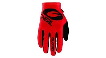 Par de guantes o neal matrix stacked rojo