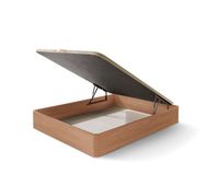 canape diana abatible de madera 135x190cm gran capacidad sin montaje cerezo