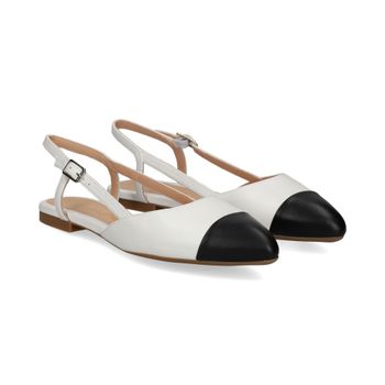 Unisa Zapatos Planos Mujer - Blanco Talla 39