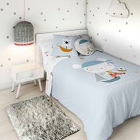 haciendo el indio - funda nordica reversible - cama 105 - algodon - aventura pirata hei