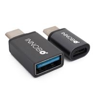 pack adaptadores innobo usb tipo c a usbmicro usb