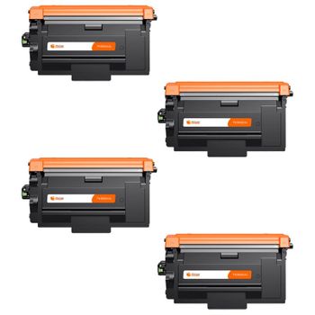 Pccom Essential Brother Tn3600xxl Tóner Compatible Negro Pack 4
