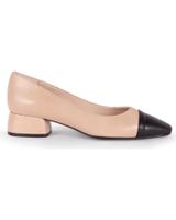 de menina step womens berta sandals black and nude