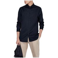 armani exchange camisa manga larga 8nzcbdzn10z para hombre