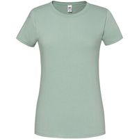 fruit of the loom camiseta iconic 195 premium para mujer