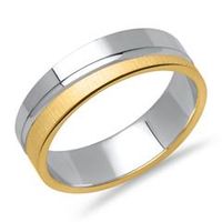 anillo vivo hombre plata 925 bicolor