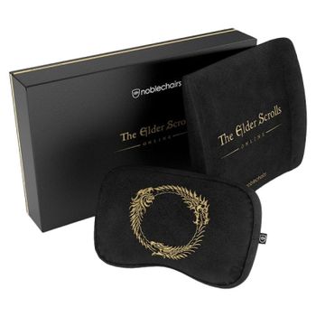 Noblechairs The Elder Scrolls Online Set de Almohadas para Sillas EPIC, ICON y HERO Negro