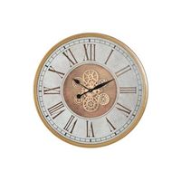 reloj pared hierro cristal 72x85x72 movimiento