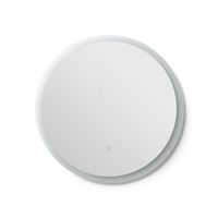 espejo bano con luz led y antivaho o60 cm shala 2700k blanco calido