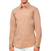 calvin klein jeans camisa manga larga solid para hombre