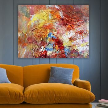 Pintura Decorativa Lienzo 93873286_70100 Multicolor 70x100 Cm