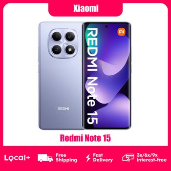 Xiaomi Redmi Note 15 4G 6GB 128GB 8GB 256GB Pantalla AMOLED de 6.77