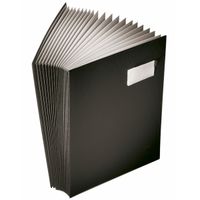 leitz portafirmas con 20 compartimentos a4 negro