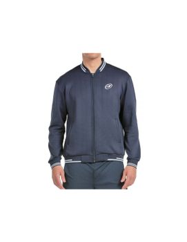 Sudadera de Padel Bullpadel Trombe Hombre Azul Marino