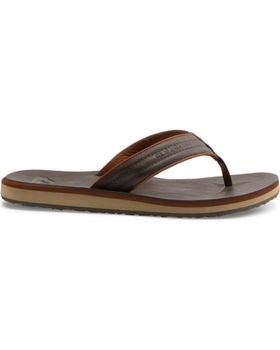 de QUIKSILVER CHANCLAS CARVER NUBUCK MARRóN