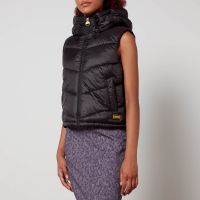 barbour international halton quilted shell gilet - uk 14