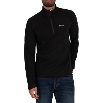 Regatta Polar Montes sudadera ligera con media cremallera y raya pequeña para hombre