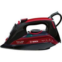bosch sensixx tda5070gb steam iron - black  red black
