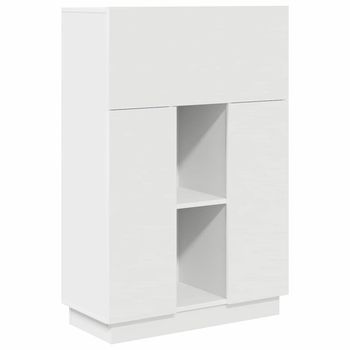 Escritorio Madera De Ingeniería 71.5 X 31.5 X 106.5 Cm Vidaxl