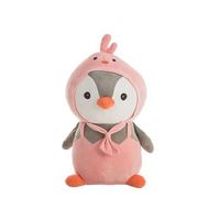 peluche pinguino kit rosa 80 cm - creaciones llopis - 46930