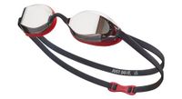 nike swim nike legacy mirrored uni red black mono
