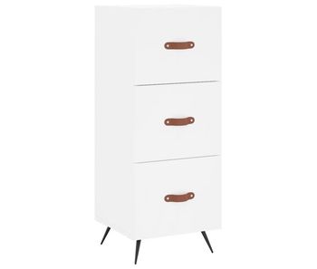 Vidaxl aparador madera de ingeniería blanco 34,5x34x90 cm