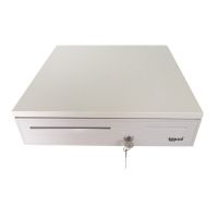 iggual iron-50w cajon portamonedas 42cm 58 blanco