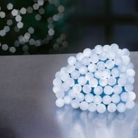 300 led frosted berry string lights - white
