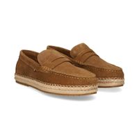tommy hilfiger alpargatas mujer - marron talla 42