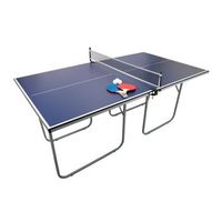 mesa de ping pong plegable con red paletas y pelotas gratis med 765cx1025x181cm hierro