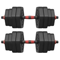 songmics juego de mancuernas 30 kg mancuerna ajustable peso hexagonal para entrenamiento fitness levantamiento en casa gimnasio