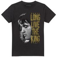 elvis presley camiseta long live the king para mujer