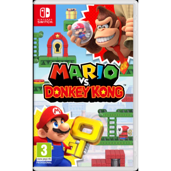 MARIO VS DONKEY KONG SWITCH JUEGO FÍSICO VERSIÓN ESPAÑOLA GARANTÍA EUROPEA SPANISH VERSION EU WARRANTY     VERSIÓN ESPAÑOLA GARANTÍA EU