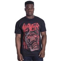 slayer camiseta manga larga meat hooks para mujer