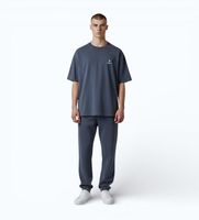 premiata para hombre pa1050 camiseta logotipo azul s casual algodon manga corta