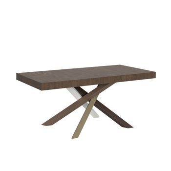 Mesa Extensible 90x200/460 Cm Volantis Nogal Estructura Multicolor 4/c