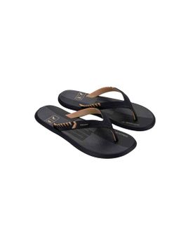 Chanclas Rider R1 Prime R10 Thong Hombre Negro