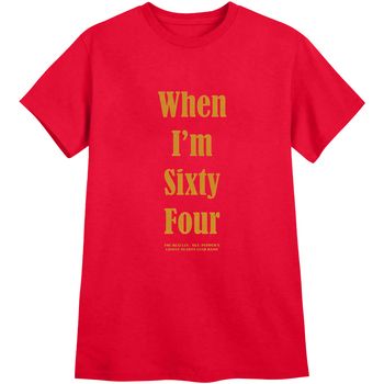 The Beatles Camiseta manga larga When I'm Sixty Four para mujer