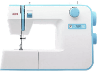 maquina de coser - alfa style 30 19 puntadas luz led 70 w blanco