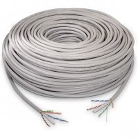 aisens bobina cable de red rj45 cat6 utp awg24 rigido 305m gris