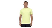 camiseta de manga corta new balance sport essential amarilla para hombre