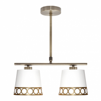 lampara dalia blancooro regulable 50x15
