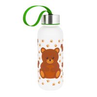 botella 42 cl  ours brun tritan  20 x 6 x 6 cm