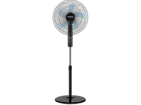 ventilador de pie - orbegozo sf 1140 45 w 3 velocidades 128 cm alto negro