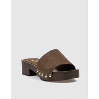 obvio sandalias sandalia vaja marron para mujer