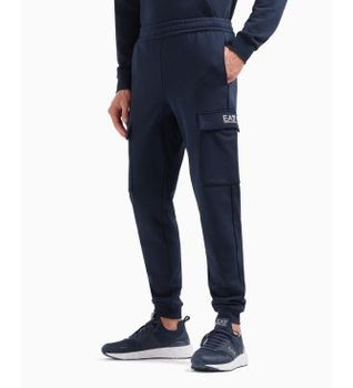 EA7 para hombre. 8NPP68_PJVTZ Pantalón cargo Core Identity marino (3XL), Casual, Deportivo, Algodón, Multideporte