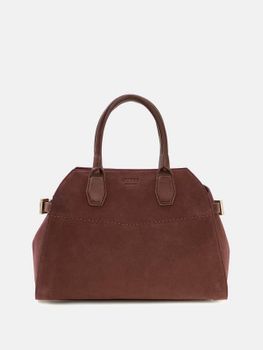 Bolso De Mano Liza De Piel Auténtica